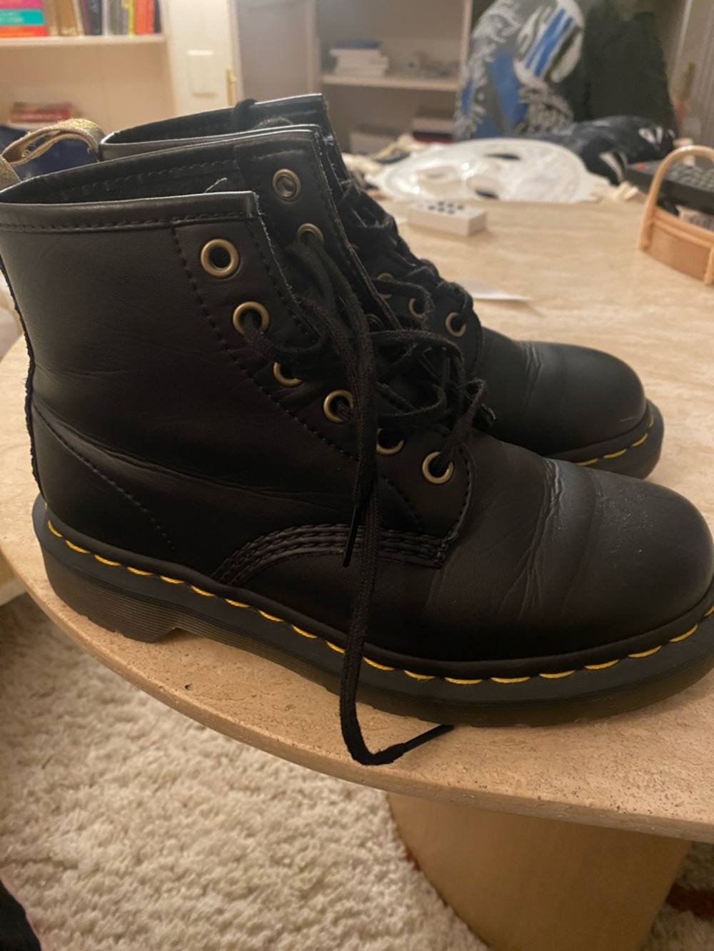 Dr. Martens 101 Vegan 6-Hole Combat Boots